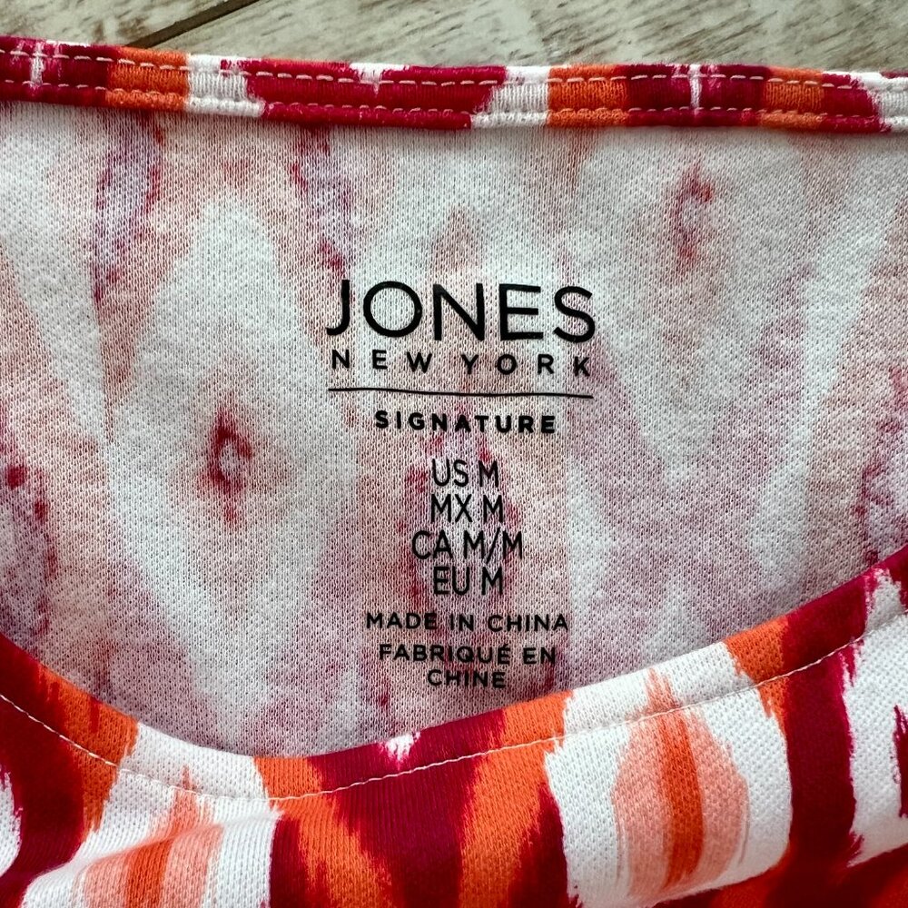 FIRM PRICE!  Beautiful Jones New York Signature Pullover Top with Bell Sleeve - Picture 7 of 9